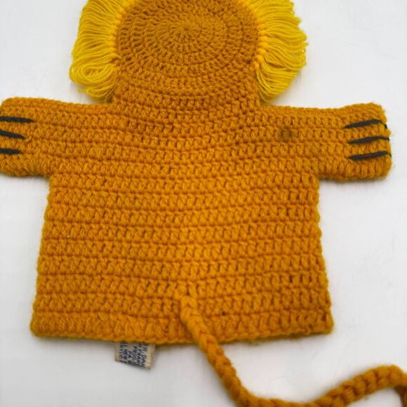 Vtg 70's R. Dakin Lion & Elephant Puppets (3) Golf Club Covers Zoo Animals - Picture 9 of 16